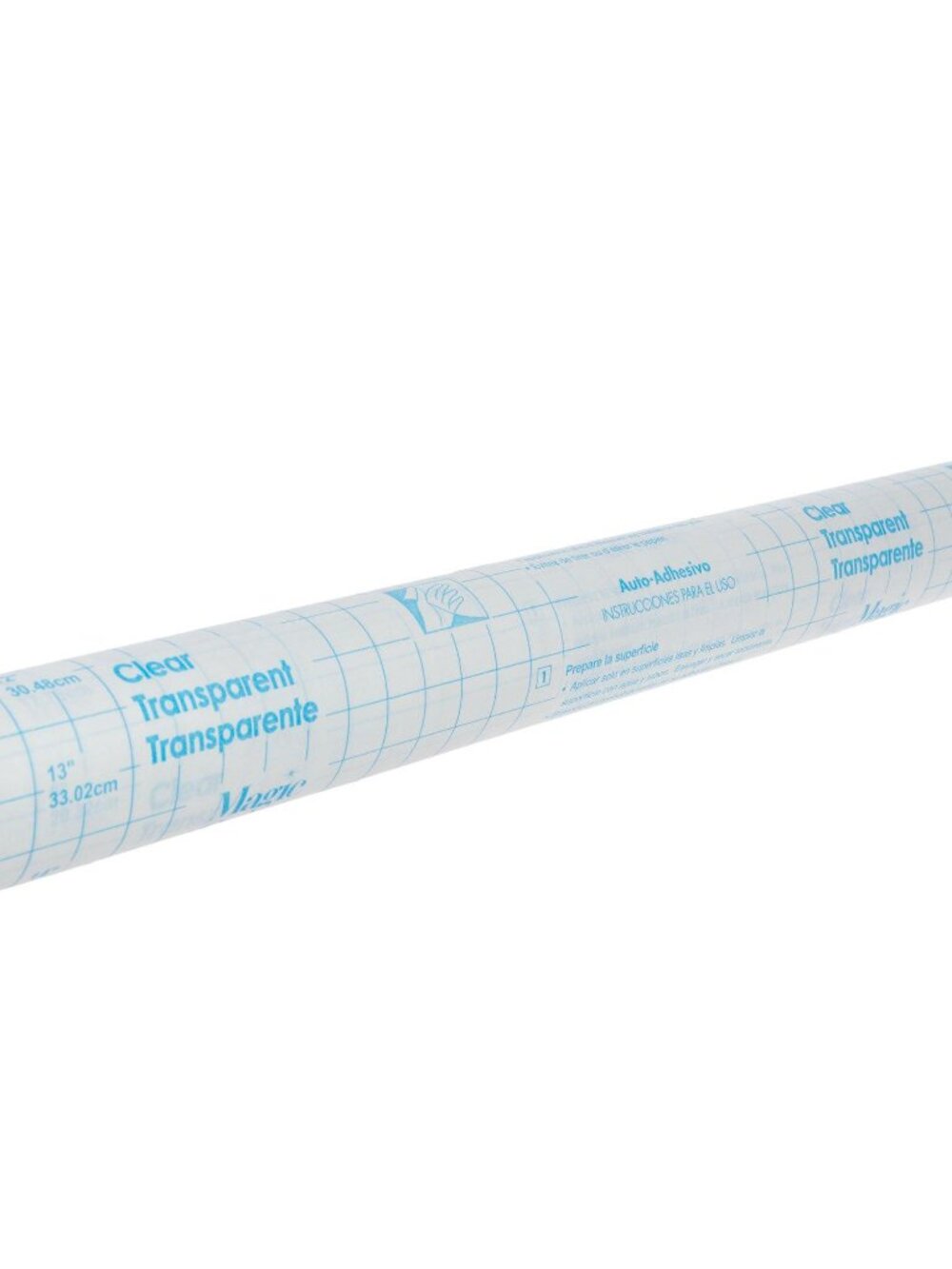 Magic Cover 18in x 16ft. 24 sq. ft Clear Glossy Adhesive Liner